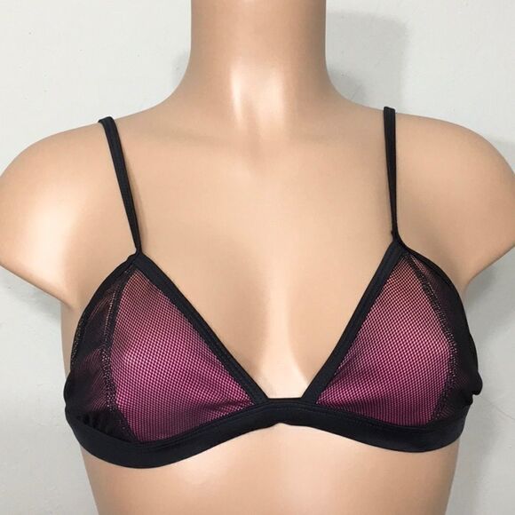 New. WILDFOX rainbow mesh bikini set. L-top/M-bottom - Picture 3 of 6